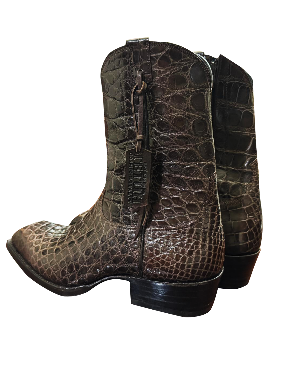 Cosmic Croc crocodile western boot
